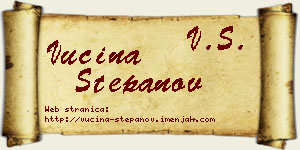Vucina Stepanov vizit kartica